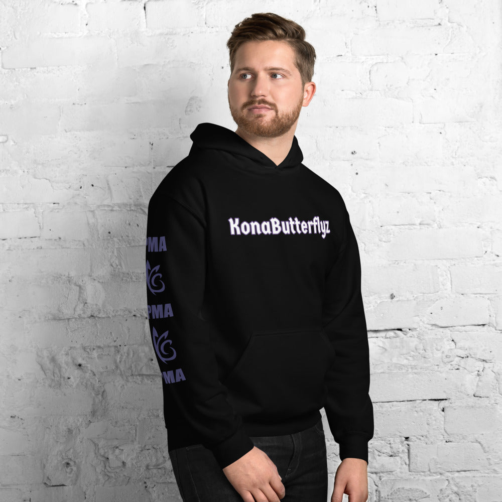 KonaButterflyz Skull and Butterfly Hoodie