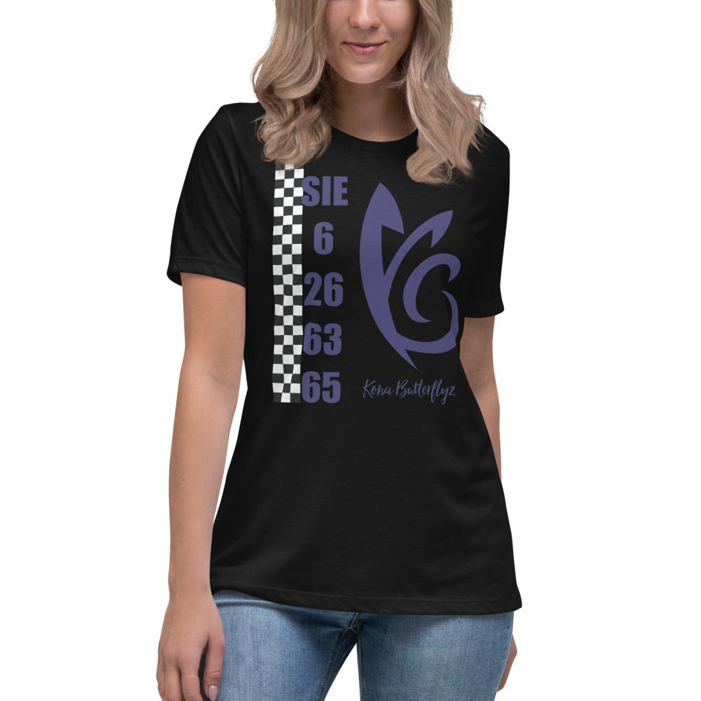 KonaButterflyz Women's Checkered Exam