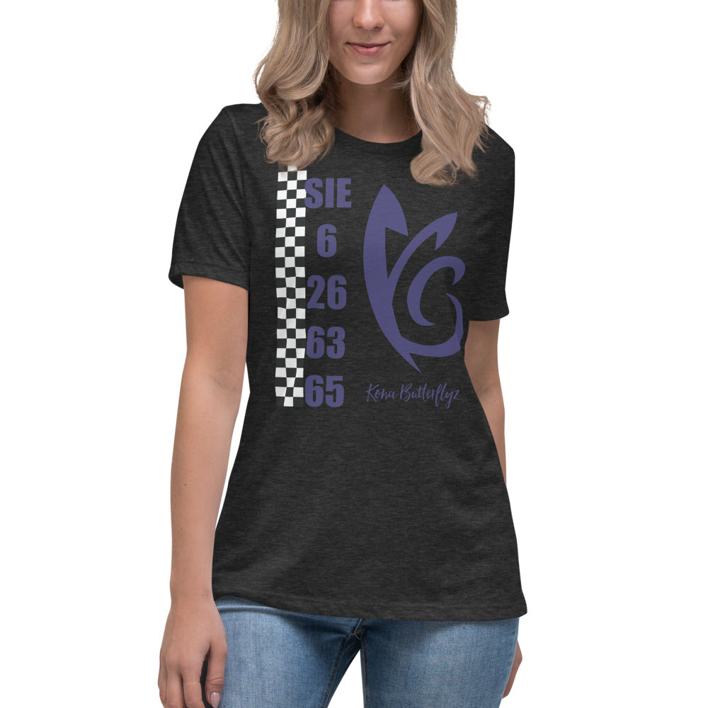 KonaButterflyz Women's Checkered Exam